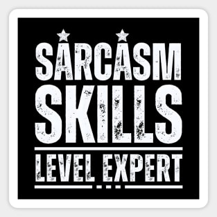 Sarcasm Level Expert Magnet